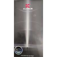 Lampe Tactique Klarus A1PRO 1300 Lumens Rechargeable